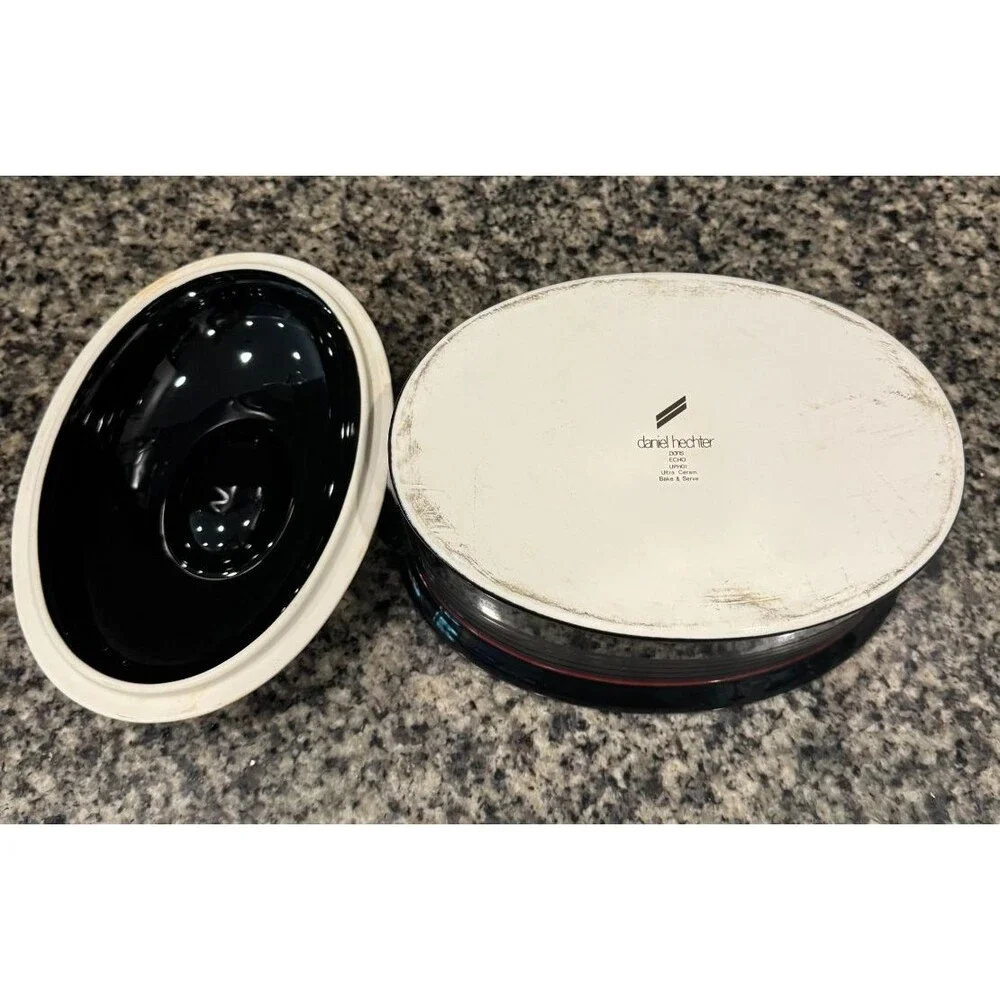 Daniel Hechter Counterpoint Echo UPH01 Ultra Ceram Bake & Serve Casserole/Lid